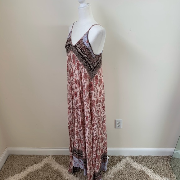 Freeway Boho Asymmetrical Maxi Dress - Picture 6 of 9